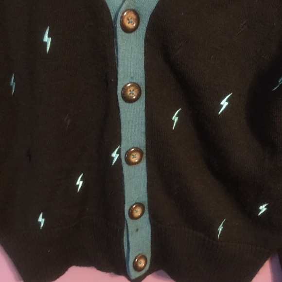 Mishka Wool Lightning Bolt Cardigan - Picture 3 of 6